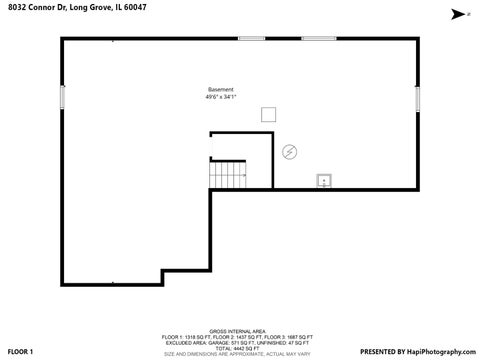 Tiny photo for 8032 Connor Court, Long Grove, IL 60047 (MLS # 12770512)