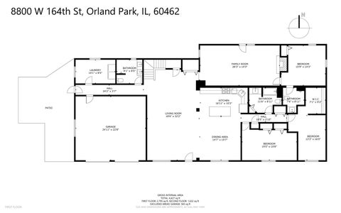 Tiny photo for 8800 W 164th Street, Orland Park, IL 60462 (MLS # 12787493)