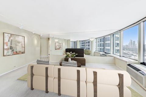 Tiny photo for 155 N Harbor Drive #1003, Chicago, IL 60601 (MLS # 12096340)