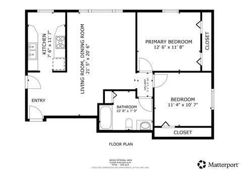 Tiny photo for 1441 W Farwell Avenue #3C, Chicago, IL 60626 (MLS # 12692124)