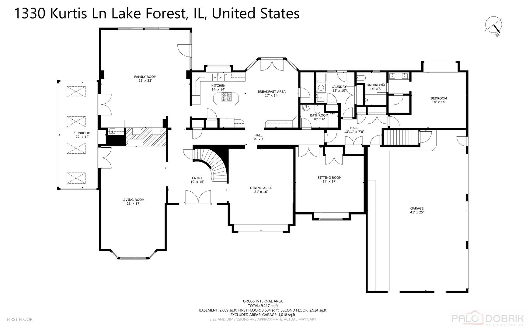 Lake Forest, Illinois 60045, United States, 5 Bedrooms Bedrooms, ,7 BathroomsBathrooms,Residential,Active,203524