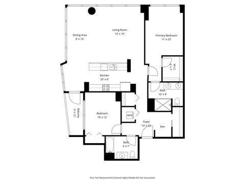Tiny photo for 100 E 14TH Street #706, Chicago, IL 60605 (MLS # 12644105)