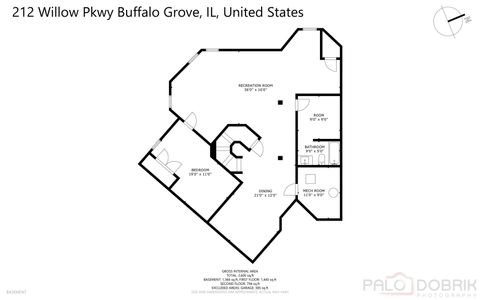 Tiny photo for 212 Willow Parkway, Buffalo Grove, IL 60089 (MLS # 12615518)