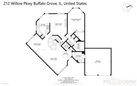 Tiny photo for 212 Willow Parkway, Buffalo Grove, IL 60089 (MLS # 12615518)