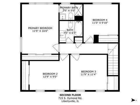 Tiny photo for 715 S Dymond Road, Libertyville, IL 60048 (MLS # 12475057)