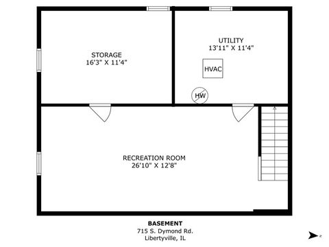Tiny photo for 715 S Dymond Road, Libertyville, IL 60048 (MLS # 12475057)