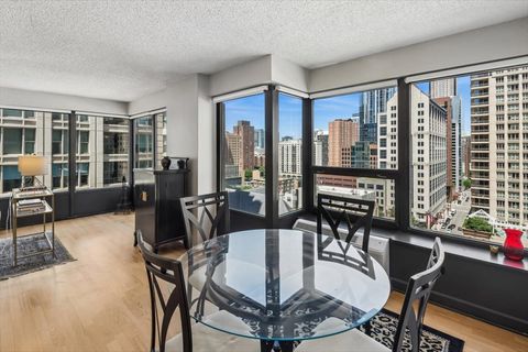 Tiny photo for 30 E Huron Street #1307, Chicago, IL 60611 (MLS # 12684390)