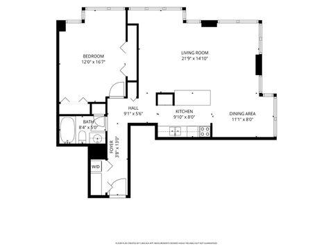Tiny photo for 30 E Huron Street #1307, Chicago, IL 60611 (MLS # 12684390)