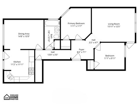 Tiny photo for 1233 E 53rd Street #2, Chicago, IL 60615 (MLS # 12655078)