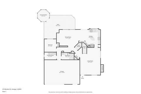 Tiny photo for 212 Mondovi Drive, Oswego, IL 60543 (MLS # 12675936)