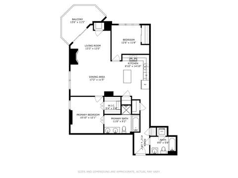 Tiny photo for 1464 S Michigan Avenue #1401, Chicago, IL 60605 (MLS # 12737194)