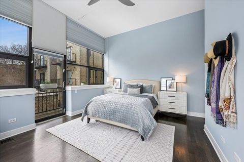Tiny photo for 1137 N WOOD Street #1H, Chicago, IL 60622 (MLS # 12582178)
