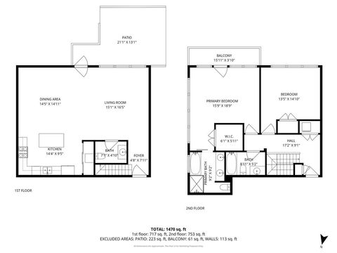 Tiny photo for 1137 N WOOD Street #1H, Chicago, IL 60622 (MLS # 12582178)
