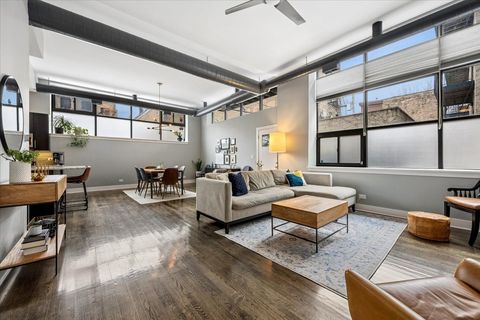 Tiny photo for 1137 N WOOD Street #1H, Chicago, IL 60622 (MLS # 12582178)