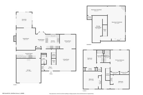 Tiny photo for 690 Dunhill Drive, Buffalo Grove, IL 60089 (MLS # 12531315)