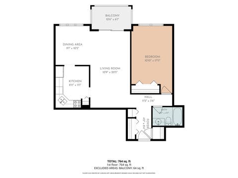 Tiny photo for 9332 Landings Lane #506, Des Plaines, IL 60016 (MLS # 12712977)