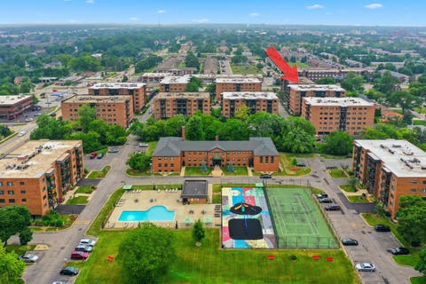 Tiny photo for 9332 Landings Lane #506, Des Plaines, IL 60016 (MLS # 12712977)