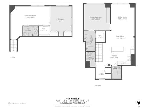 Tiny photo for 331 S Peoria Street #105, Chicago, IL 60607 (MLS # 12714476)