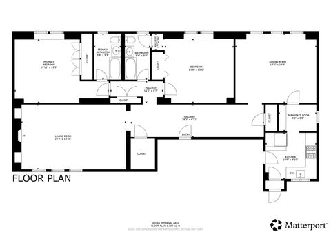 Tiny photo for 431 W Oakdale Avenue #13D, Chicago, IL 60657 (MLS # 12565280)