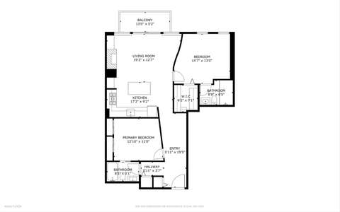 Tiny photo for 333 W Hubbard Street #1010, Chicago, IL 60654 (MLS # 12715025)