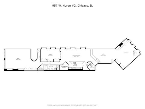 Tiny photo for 711 N MILWAUKEE Avenue #2, Chicago, IL 60642 (MLS # 12559131)