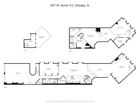 Tiny photo for 711 N MILWAUKEE Avenue #2, Chicago, IL 60642 (MLS # 12559131)
