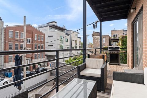 Tiny photo for 1541 W Chestnut Street #2, Chicago, IL 60642 (MLS # 12554335)