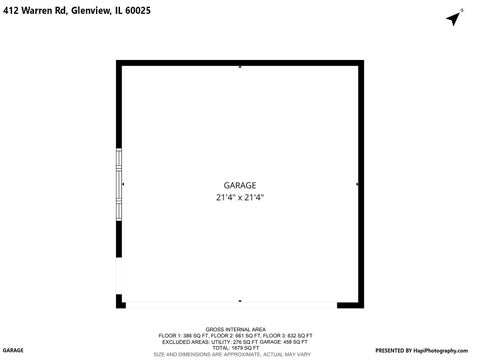Tiny photo for 412 Warren Road, Glenview, IL 60025 (MLS # 12727342)