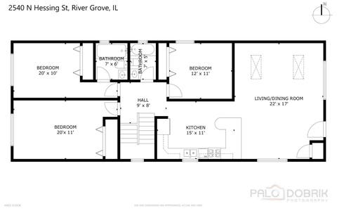 Tiny photo for 2540 Hessing Street, River Grove, IL 60171 (MLS # 12692473)