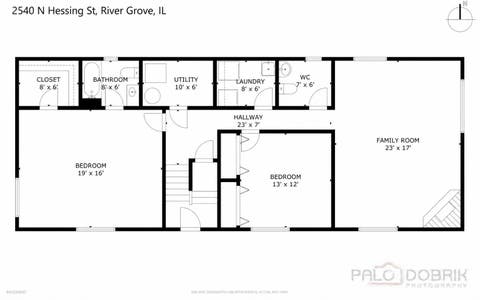Tiny photo for 2540 Hessing Street, River Grove, IL 60171 (MLS # 12692473)