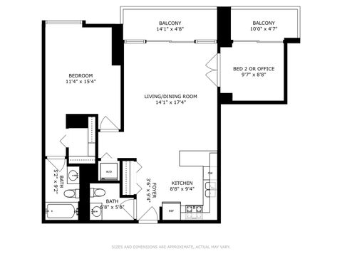 Tiny photo for 630 N State Street #2403, Chicago, IL 60654 (MLS # 12584242)