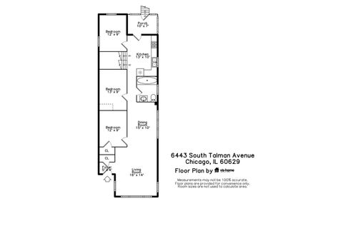 Tiny photo for 6443 S Talman Avenue, Chicago, IL 60629 (MLS # 12687321)