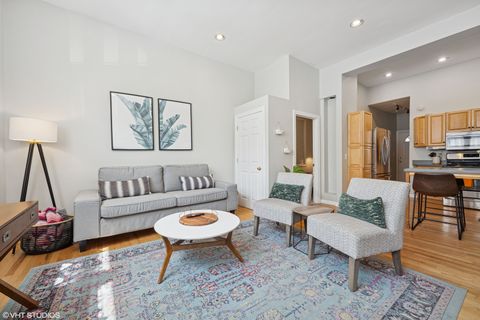 Tiny photo for 2140 W Belmont Avenue #1F, Chicago, IL 60618 (MLS # 12561613)