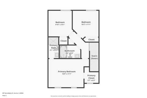 Tiny photo for 807 Serendipity Drive #6164, Aurora, IL 60504 (MLS # 12704563)