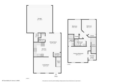 Tiny photo for 807 Serendipity Drive #6164, Aurora, IL 60504 (MLS # 12704563)