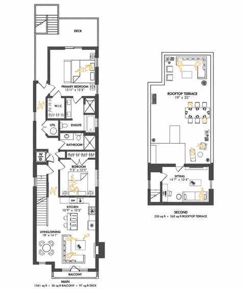 Tiny photo for 1505 W Walton Street #3, Chicago, IL 60642 (MLS # 12753334)