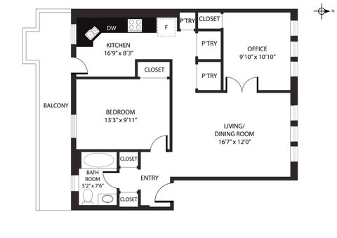 Tiny photo for 2609 W GUNNISON Street #3, Chicago, IL 60625 (MLS # 12745895)