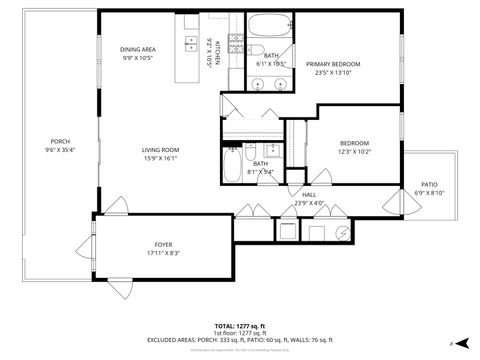 Tiny photo for 347 E 25th Place #1E, Chicago, IL 60616 (MLS # 12572259)