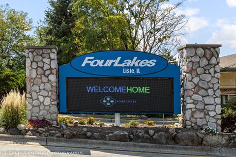 Tiny photo for 1833 Four Lakes Avenue #3M, Lisle, IL 60532 (MLS # 12673348)