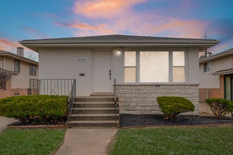 Tiny photo for 14500 VAN BUREN Street, Dolton, IL 60419 (MLS # 12535304)