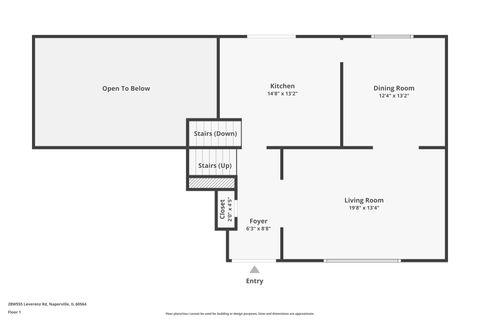 Tiny photo for 28W555 Leverenz Road, Naperville, IL 60564 (MLS # 12571747)