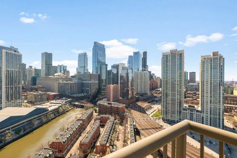 Tiny photo for 501 N Clinton Street #2505, Chicago, IL 60654 (MLS # 12619909)