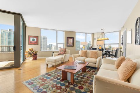 Tiny photo for 501 N Clinton Street #2505, Chicago, IL 60654 (MLS # 12619909)
