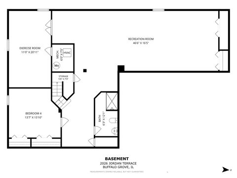 Tiny photo for 2026 Jordan Terrace, Buffalo Grove, IL 60089 (MLS # 12693693)