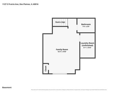 Tiny photo for 1127 E Prairie Avenue, Des Plaines, IL 60016 (MLS # 12740880)