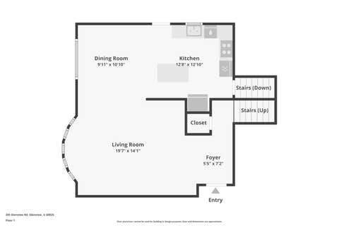 Tiny photo for 205 Glenview Road, Glenview, IL 60025 (MLS # 12714765)