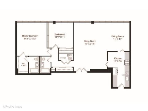 Tiny photo for 1 E Schiller Street #3C, Chicago, IL 60610 (MLS # 12583788)