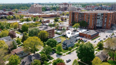 Tiny photo for 116 N Pine Avenue, Arlington Heights, IL 60004 (MLS # 12663235)