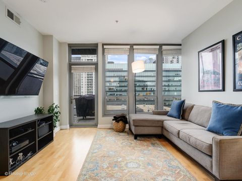 Tiny photo for 565 W QUINCY Street #1602, Chicago, IL 60661 (MLS # 12612091)