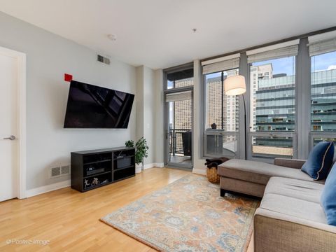 Tiny photo for 565 W QUINCY Street #1602, Chicago, IL 60661 (MLS # 12612091)